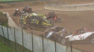 MANY CRASHES!! Fia European Autocross Championship Maggiora 2024