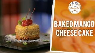 How to Make Mango Cheese cake by Chef Michael || Hopping Chef