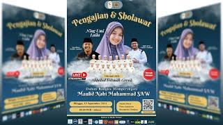 Live Streaming PENGAJIAN & BERSHOLAWAT BERSAMA " NING UMI LAILA " DUSUN PARAS - BENJENG - GRESIK