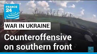 Ukraine counteroffensive: Kyiv says advancing on southern front near Robotyne • FRANCE 24 English