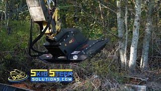 Brush Wolf 42X Excavator Brush Cutter Overview+Demo | Skid Steer Solutions