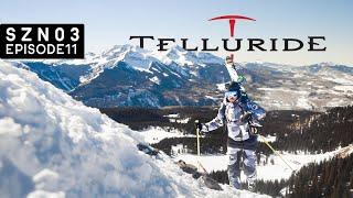 my first time ever SKIING TELLURIDE! | vanlife colorado