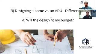 How to Choose an ADU Designer in San Diego #CalHomeCoConstruction