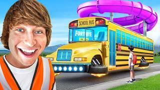 I Built a $50,000 Dream School Bus!