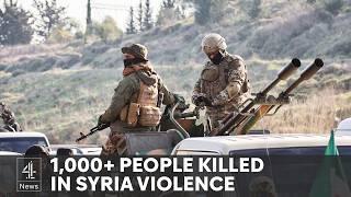 Syria: At least 1,000 killed in violence condemned by US, EU and UN