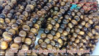 Real Tiger Eye Beads丨Buy this Gemstone to Make the Necklace and Bracelet