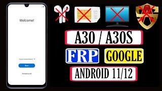 Samsung A30/A30S FRP Bypass Android 11 Without PC | New Method 2022 Without Alliance Shield SM-A307