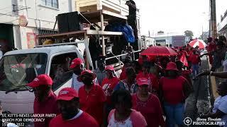 ST  KITTS NEVIS LABOUR PARTY MARCH FOR DEMOCRACY (2022-07-15)