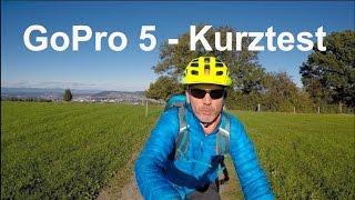 GoPro HERO 5 Black - Kurztest am MTB - Audio und Bildqualität - Deutsch