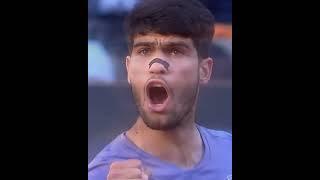 When Alcaraz is in beast mode 