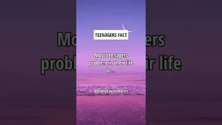 Most Teenagers Problem In Their Life Is.... #shorts #psychologyfacts #subscribe