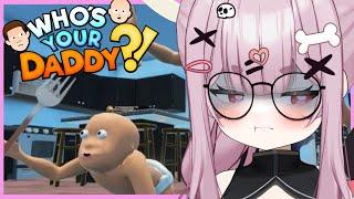 CHAT WHOS YOUR DADDY?? PLAYING THE FUNNY BABY GAME WITH THE SPOOKY GIRLS!  #vtuber