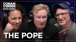 Conan Met The Pope At The Vatican | Conan O'Brien Needs A Friend