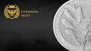 GERMANIA MINT 2019 OAK 1 OZ SILVER BU