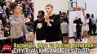 City Rivals GO AT IT! St. Cats vs Racine Lutheran Goes To Overtime!