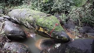 MITOS Batu Nabau/Ular Gergasi Menjadi Batu Di Engkelili,Sarawak.