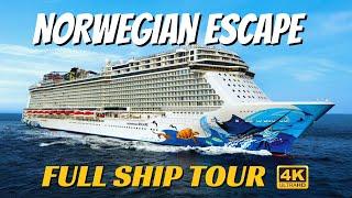 Norwegian Escape | Full Ship Walkthrough Tour & Review 4K | All Public Spaces