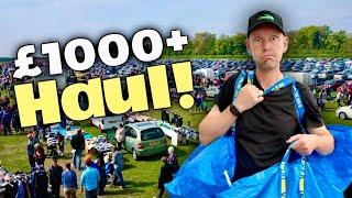 £1000+ Car Boot Sale HAUL To Make Money On eBay!