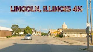 Abraham Lincoln Helped Establish This Town: Lincoln, Illinois 4K.