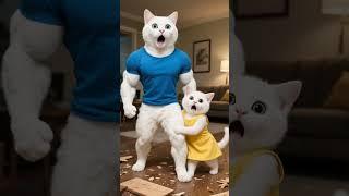 Munchkin kitten kills a tiger cub, upsetting its parents