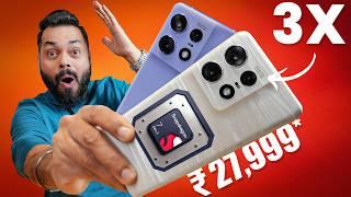 Motorola Edge 50 Pro Unboxing & Quick ReviewSD 7 Gen 3, 125W, 3x Tele @ ₹27,999*!