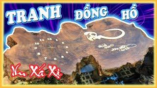 Tranh Đồng Hồ Treo Tường Gỗ Nu Xá Xị - Gù Hương (15/10/2020)