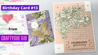 Thank You Sue of Craftysue 519 #birthdaychallengegiveaway #craftysue519 #neldascrafts