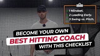 Become Your Own Best Hitting Coach With This Checklist