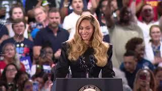 FULL VIDEO: Beyonce speaks at Kamala Harris rally in Houston