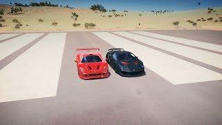 Forza Horizon 3 - Ferrari F50 GT vs Lamborghini SESTO ELEMENTO Drag Race!