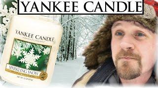 Yankee Candle SPARKLING SNOW | Review | Sledding in the snowy White Mountains, New England | VLOG