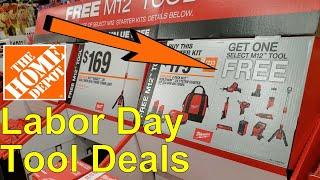 Labor Day Milwaukee DeWalt Power Tool Deals @ Home Depot