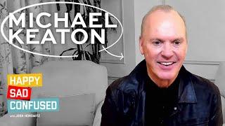 Michael Keaton talks KNOX GOES AWAY, BEETLEJUICE, BATMAN, SPIDER-MAN I Happy Sad Confused