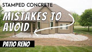 How to Hire a Contractor for Your Stamped Patio: Our Journey and Tips for Success (Day 1 and Day 2)