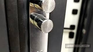 Входная дверь Лабиринт, коллекция Арт Графит