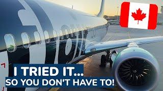 Is THIS Canada’s WORST Airline? | Toronto to Vancouver | Flair Airlines | Boeing 737 MAX 8