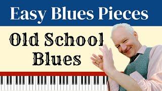 Old School Blues, Easy Piano Tutorial