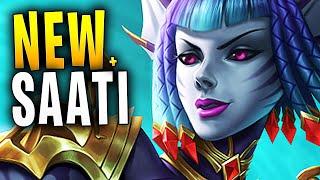 NEW SAATI IS NEARLY PERFECT! | Paladins PTS Gameplay