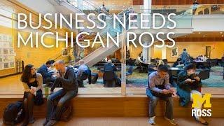 Business Needs Michigan Ross | Become a Victor for Michigan