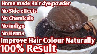 100% Natural Hair Dye / Hair Colour Without Any Side Effects And Chemicals / Best Hair Dye