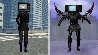 EVOLUTION OF NEW UPGRADED TV WOMAN FROM SKIBIDI TOILET 77 (part 3) In Garry's Mod!