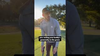 Putting confidence was at an all-time high! ️ ~ #golf #golfers #golfing #generosity #golfshorts