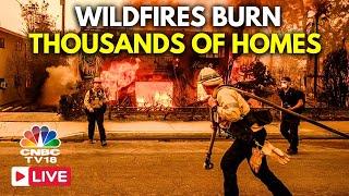 Palisades Wildfires LIVE: Wildfire Sweeps Across Los Angeles, 179,000 Under Evacuation Orders | N18G