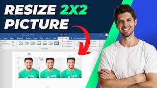 How To Resize 2x2 Picture In Microsoft Word | Quick Tutorial