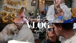 BIRTHDAY VLOG !!! (LAST APRIL LOL)  BDAY PREP, QUARTER LIFE CRISIS, GOLDEN BIRTHDAY / @ALEXCOLLEEN