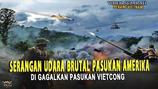 GAN4SNYA SERANGAN UDARA  JET AMERIKA DI TAHAN VIETCONG DENGAN SENJATA SEADANYA