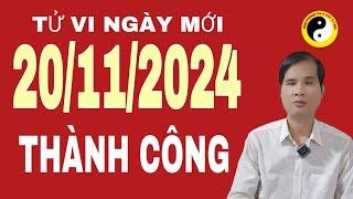 tử vi hàng ngày 20/11/2024 tuổi thành công trong công việc