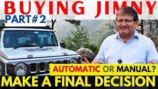 JIMNY(AT VS MT)-DECIDING FACTORS (PART2)#jimny #carreview #automobile