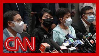 Hong Kong pro-democracy lawmakers resign en masse