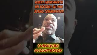 NFL All-Pro Albert Haynesworth Country Box Commentator @countryboxNashville #music #boxing #shorts